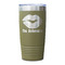 Lips n Hearts Olive Polar Camel Tumbler - 20oz - Single Sided - Approval