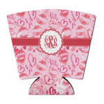 Lips n Hearts Party Cup Sleeve - with Bottom (Personalized)