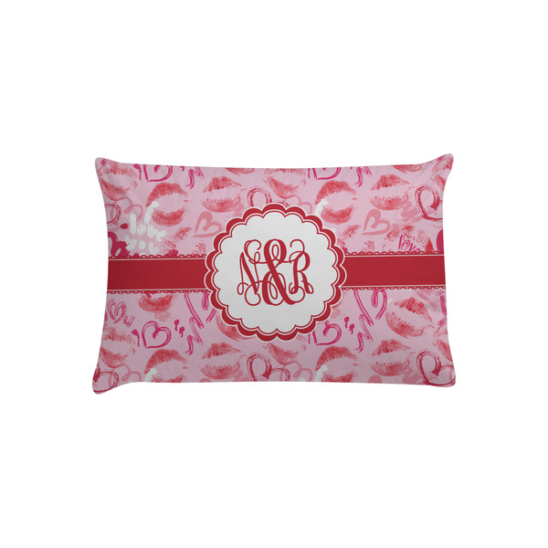 Custom Lips n Hearts Pillow Case - Toddler (Personalized)