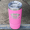 Lips n Hearts Pink Polar Camel Tumbler - 20oz - Angled