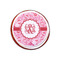 Lips n Hearts Printed Icing Circle - XSmall - On Cookie