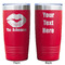 Lips n Hearts Red Polar Camel Tumbler - 20oz - Double Sided - Approval