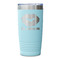 Lips n Hearts Teal Polar Camel Tumbler - 20oz - Single Sided - Approval