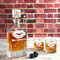 Lips n Hearts Whiskey Decanters - 26oz Rect - LIFESTYLE