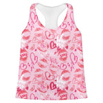 Lips n Hearts Womens Racerback Tank Top - Small