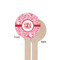 Lips n Hearts Wooden 6" Stir Stick - Round - Single Sided - Front & Back