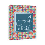 Retro Squares Canvas Print (Personalized)