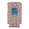 Retro Squares 12oz Tall Can Sleeve - FRONT