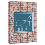 Retro Squares Canvas Print - 20x30 (Personalized)