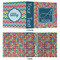 Retro Squares 3 Ring Binders - Full Wrap - 2" - APPROVAL