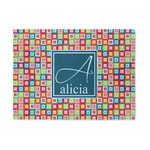 Retro Squares 5' x 7' Patio Rug (Personalized)