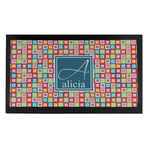 Retro Squares Bar Mat - Small (Personalized)