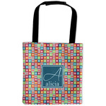 Retro Squares Auto Back Seat Organizer Bag (Personalized)