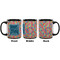 Retro Squares Coffee Mug - 11 oz - Black APPROVAL