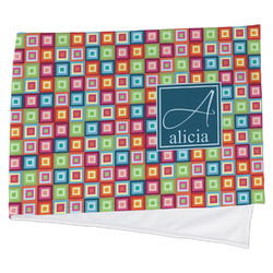Retro Squares Cooling Towel (Personalized)