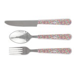 Retro Squares Cutlery Set (Personalized)