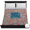 Retro Squares Duvet Cover (Queen)