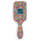 Retro Squares Hair Brush - Front View