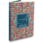 Retro Squares Hardbound Journal (Personalized)