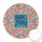 Retro Squares Icing Circle - Medium - Front