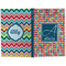 Retro Squares Large Hard Cover Journal - Apvl