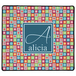 Retro Squares XL Gaming Mouse Pad - 18" x 16" (Personalized)