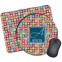 Retro Squares Mouse Pad (Personalized)