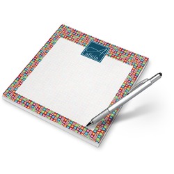 Retro Squares Notepad (Personalized)
