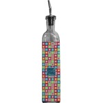 Retro Squares Oil Dispenser Bottle (Personalized)