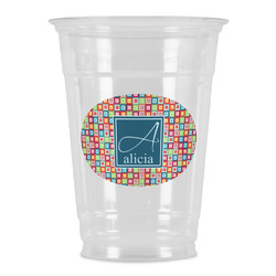 Retro Squares Party Cups - 16oz (Personalized)