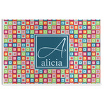 Retro Squares Disposable Paper Placemats (Personalized)