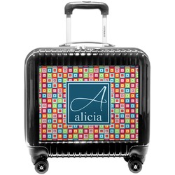 Retro Squares Pilot / Flight Suitcase (Personalized)