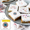 Retro Squares Printed Icing Circle - Small - In Context