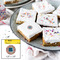 Retro Squares Printed Icing Circle - XSmall - In Context