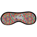 Retro Squares Sleeping Eye Masks - Large (Personalized)