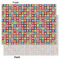 Retro Squares Tissue Paper - Heavyweight - Large - Front & Back