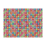 Retro Squares Large Tissue Papers Sheets - Heavyweight