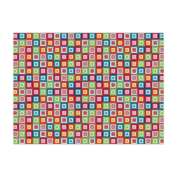 Custom Retro Squares Large Tissue Papers Sheets - Heavyweight