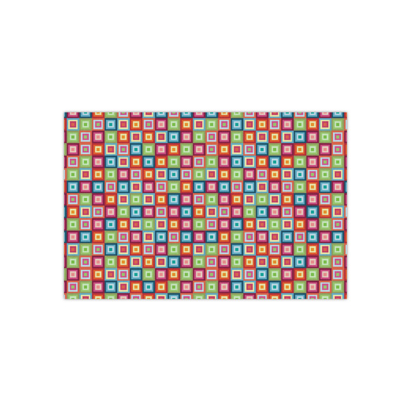 Custom Retro Squares Small Tissue Papers Sheets - Heavyweight