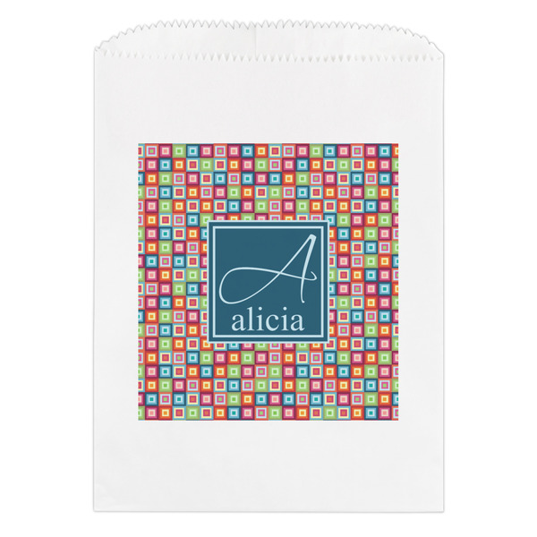 Custom Retro Squares Treat Bag (Personalized)