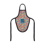 Retro Squares Bottle Apron (Personalized)