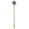 Retro Squares Wooden 7.5" Stir Stick - Round - Single Stick