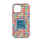 Retro Squares iPhone 13 Mini Tough Case - Back