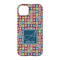 Retro Squares iPhone 14 Pro Case - Back