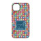 Retro Squares iPhone 14 Pro Tough Case - Back