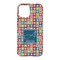 Retro Squares iPhone 15 Case - Back