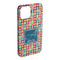 Retro Squares iPhone 15 Plus Case - Angle