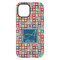 Retro Squares iPhone 15 Plus Tough Case - Back