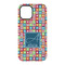 Retro Squares iPhone 15 Pro Tough Case - Back