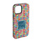 Retro Squares iPhone 15 Tough Case -  Angle